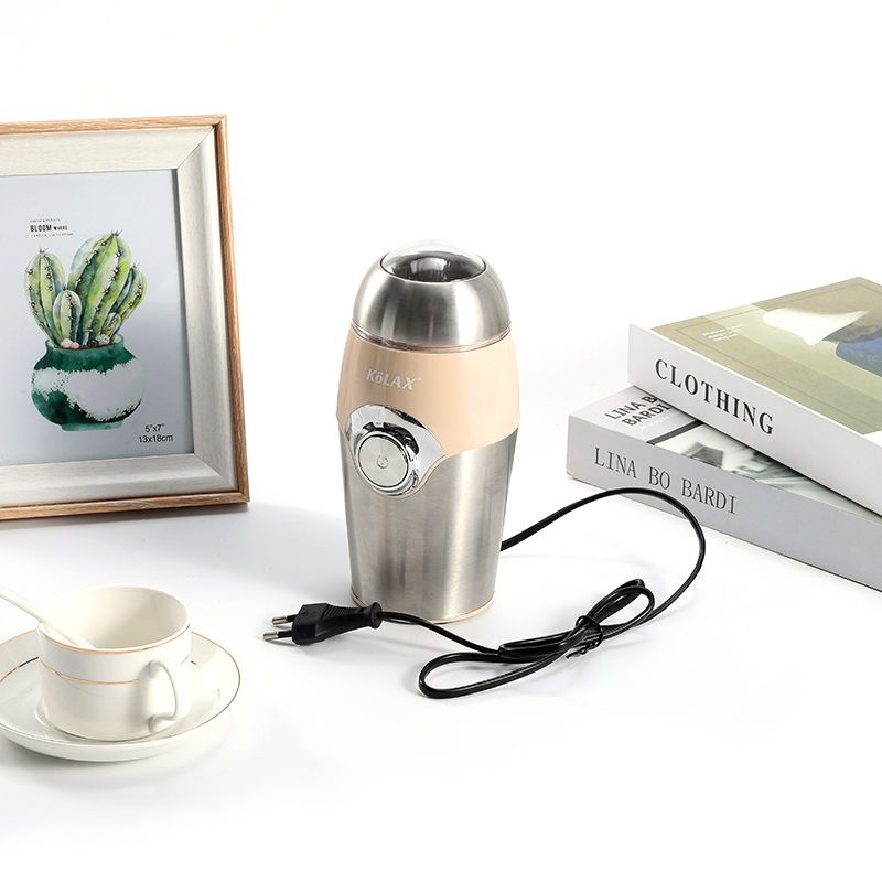 Electric portable coffee bean mill stainless steel grinders