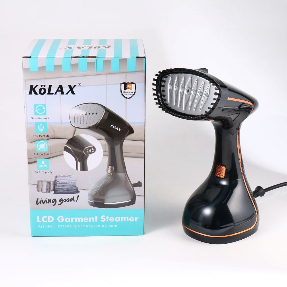 KOLAX Handheld Steamer for Clothes,1500W Clothes Steamer with 3 Steam and 320ml Water Tank, Portable Garment Steamer for Wrinkle Removal