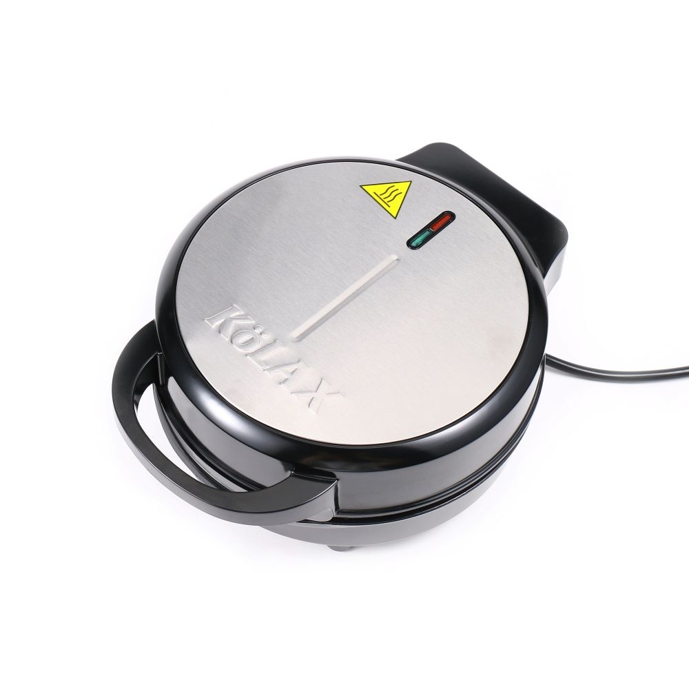 KOLAX Waffle Maker with indicator, 900w,Electric Waffle Machine, Non-Stick Grids, Round Waffle