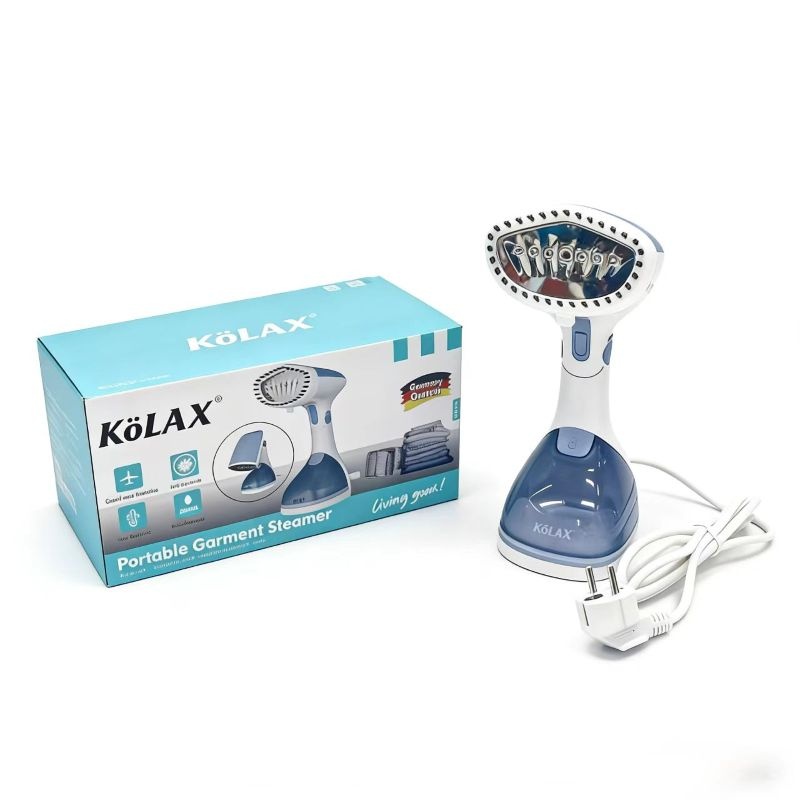 KOLAX Garment Steamer for Clothes,260ML,Folding Handheld Design Garment Wrinkles Remover, 20g/min Strong Penetrating Steam, 25-Sec Fast Heat-up, for Home, Office and Travel