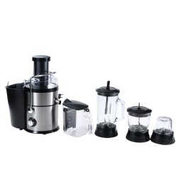 kolax 4 in 1 Blender and slow juicer for Kitchen, Small Electric Food Chopper for Meat and Vegetable, 1800W High Speed motor with 2 Speeds and Pulse for Smoothies and Shakes