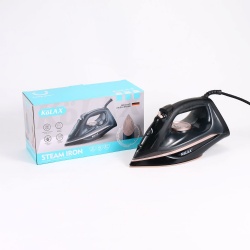 KOLAX Steam Iron for Clothes with Precision Thermostat Dial, 2400W,400ML,Ceramic Coated Soleplate, Self-Cleaning, Anti-Calcium, Anti-Drip