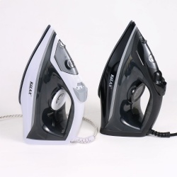 2400W KOLAX Steam Iron for Clothes, Burst of Steam, Auto shutoff, Self-Cleaning, Ceramic Soleplate, 400ML Water Tank Ironing Clothes for All Home