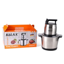 KOLAX Large Food Processor Meat Grinder - Electric Chopper for Ice,Yam,Vegetable&Food Blender,1000W Powerful Copper Motor