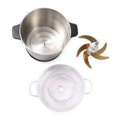 KOLAX Stand Mixer mit LCD-Anzeige 1300W, 6 Geschwindigkeits elektrischer Mixer mit 5L SS-Mischschale, Küchenmischer mit Teighaken, Eiwhisk, Beater & Backspalte, Lebensmittelmischer mit Timer