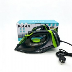 KOLAX Cordless Iron for Clothes, 3000W Steam Iron with Non-Stick Ceramic Soleplate, Auto Shut Off, Self-Clean, Burst of Steam,400ML Water Tank,