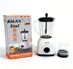 KOLAX Blender for Smoothies,Personal Blender and Grinder Combo for Kitchen with a 1.75L Smoothie Cups,Shakes,Juices and a 0.7L Coffee Cup for Coffee Beans