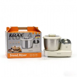 KOLAX Electric Dough Maker 1000W,7L Kneading and Fermenting Mixer Machine,Adjustable Time, Stainless Steel Bowl