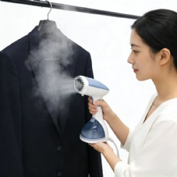 KOLAX Garment Steamer for Clothes,260ML,Folding Handheld Design Garment Wrinkles Remover, 20g/min Strong Penetrating Steam, 25-Sec Fast Heat-up, for Home, Office and Travel