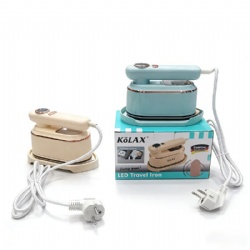 KOLAX Portable Travel Steamer, 1500W Handheld Fabric Steamer for Clothes, 3 Modes with LCD Display, Powerful Wrinkle Remover for Home & Travel, 120ml Water Tank, 10S Fast Heat-Up, 180° Swivel Handle