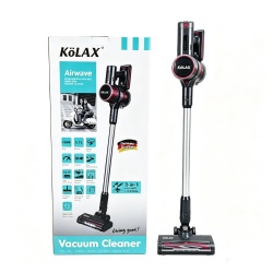 KOLAX Cordless Stick Vacuum Cleaner, Powerful Suction, 3 Modes for Multi-Level Messes, 0.7L Larger Dustbin, LED Headlight