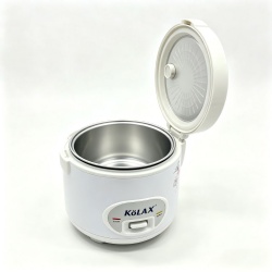 KOLAX Rice Cooker, 3L,Easy Clean Removable Non-stick Inner Pan and Rice Spatula, Simple One Touch Operation with Automatic Keep Warm Function