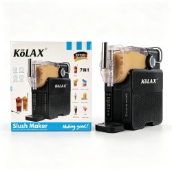 KOLAX 1.5L Slushie Machine, 1.2L Liquid Capacity with 6 Presets and Digital Control, Perfect for ice cream/slush/spiked slush/cold drink/milk shake/chilled juice