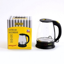 Topsale 2L glass electric tea kettle water boiler auto-shutoff tea kettle