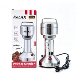KOLAX 150g Grain Mill Electric Grinder Cereals Pulverizer Spice Grinding Powder Machine Corn Flour Grinders for Dry Spices Seeds Herbs Grains Coffee Rice Pepper, Commercial Grade